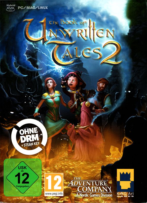 The Book of Unwritten Tales 2 box art for Nintendo Switch